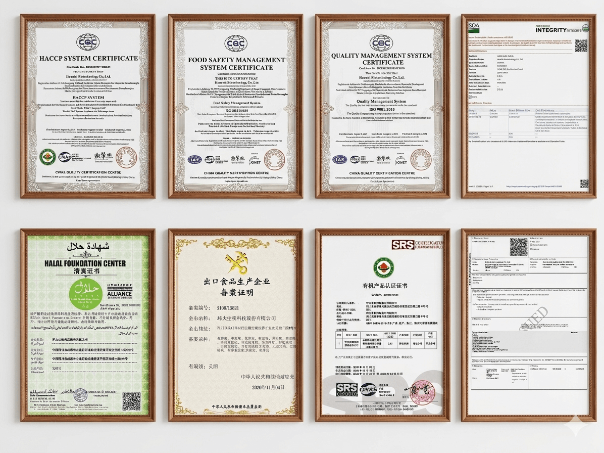 Certification wall